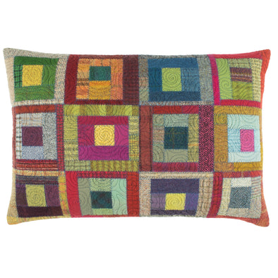 Allsorts Squares Cushion J • 15x22