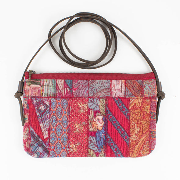 Dash Bag {Prototype} • Tie Prints • Parrot