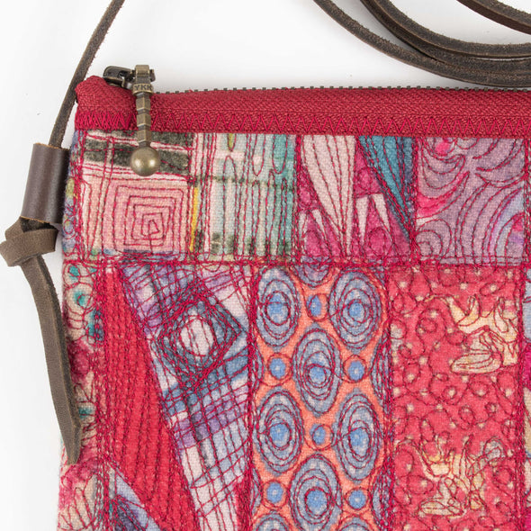 Dash Bag {Prototype} • Tie Prints • Parrot