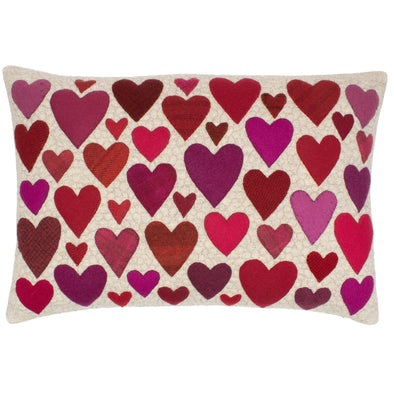 Hearts = Love Cushion 8 • 15x22