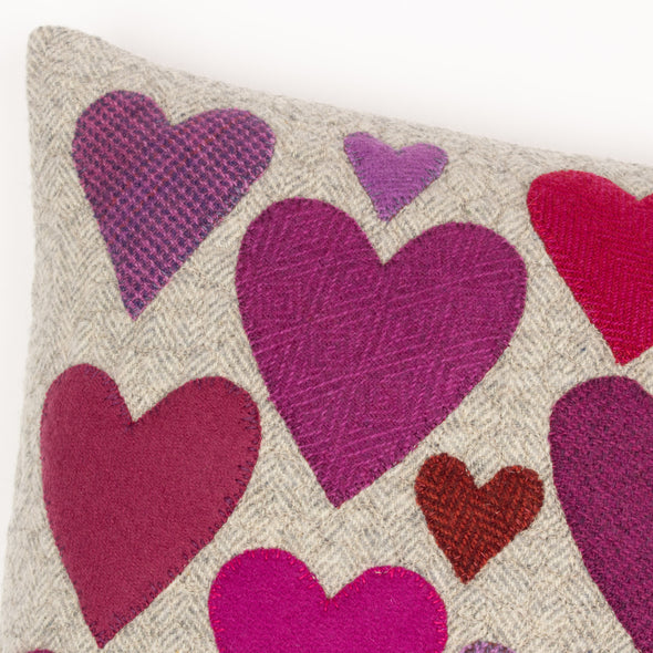 Hearts = Love Cushion 10 • 15x22