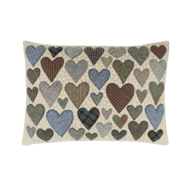 Hearts = Love Cushion C • 13x18