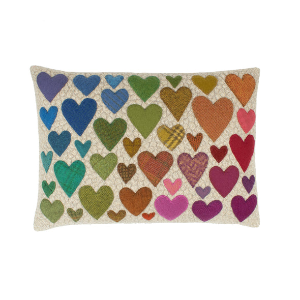 Hearts = Love Cushion D • 13x18