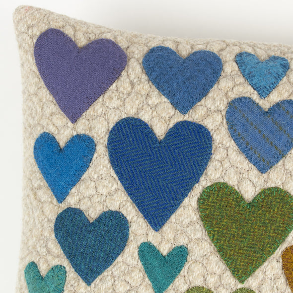 Hearts = Love Cushion D • 13x18