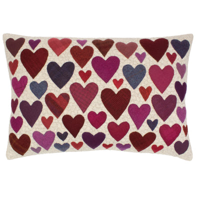 Hearts = Love Cushion 9 • 15x22