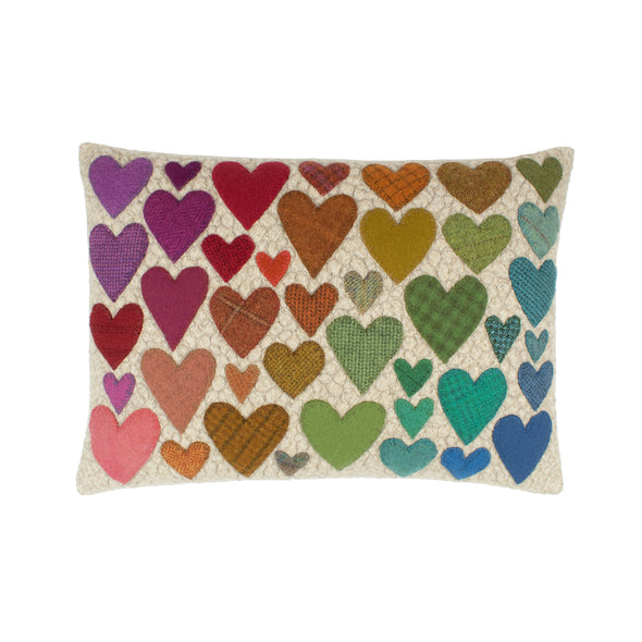 Hearts = Love Cushion E • 13x18