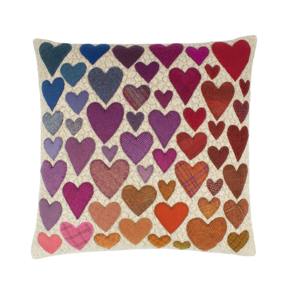 Hearts = Love Cushion H • 18x18