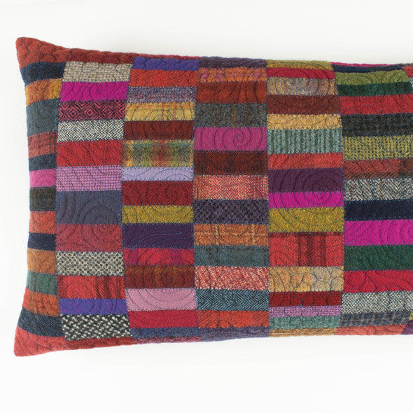 Allsorts Rows Cushion D • 15x40 Long Bolster