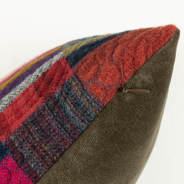 Allsorts Rows Cushion D • 15x40 Long Bolster