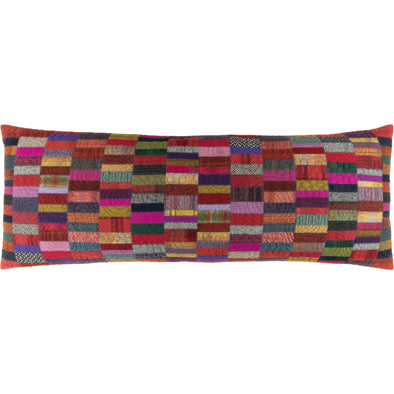 Allsorts Rows Cushion D • 15x40 Long Bolster