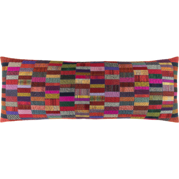 Allsorts Rows Cushion D • 15x40 Long Bolster