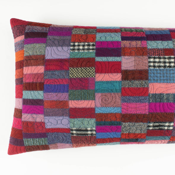 Allsorts Rows Cushion E• 15x40 Long Bolster
