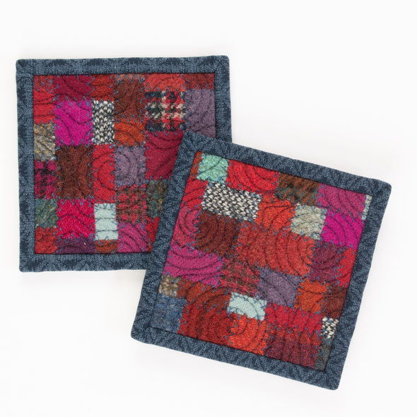 Fireworks Mini Mats (Coasters) • set of two