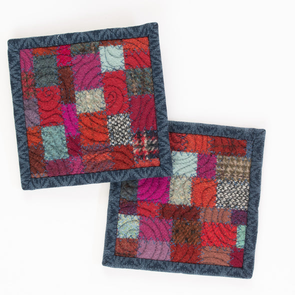 Fireworks Mini Mats (Coasters) • set of two