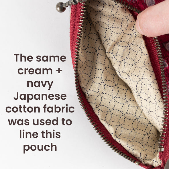 Small Pouch • Tie Prints M
