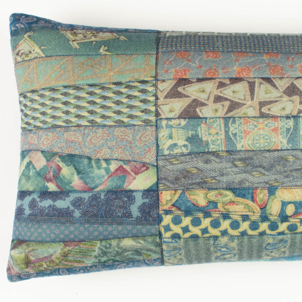 Tie Prints Cushion F • 12x36 Baby Bolster