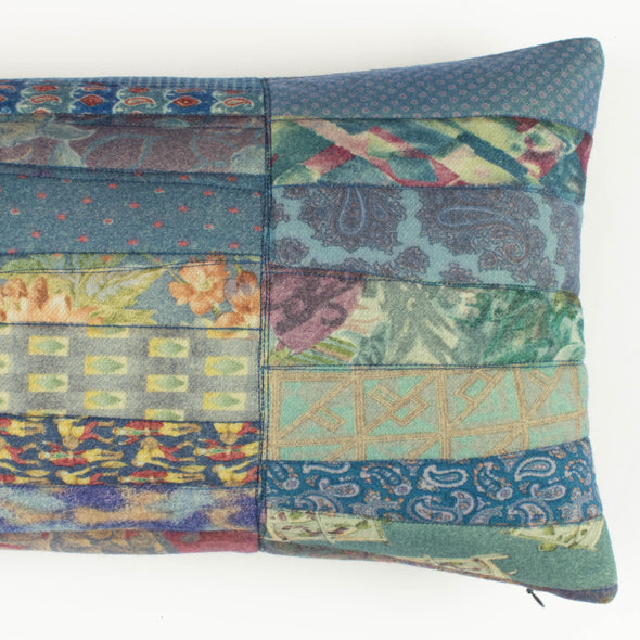 Tie Prints Cushion F • 12x36 Baby Bolster