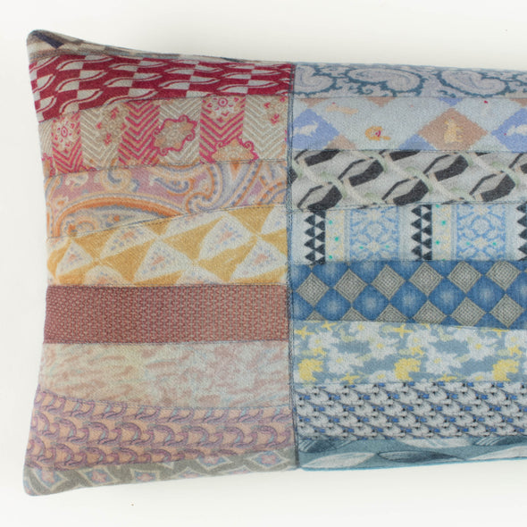 Tie Prints Cushion E • 12x36 Baby Bolster