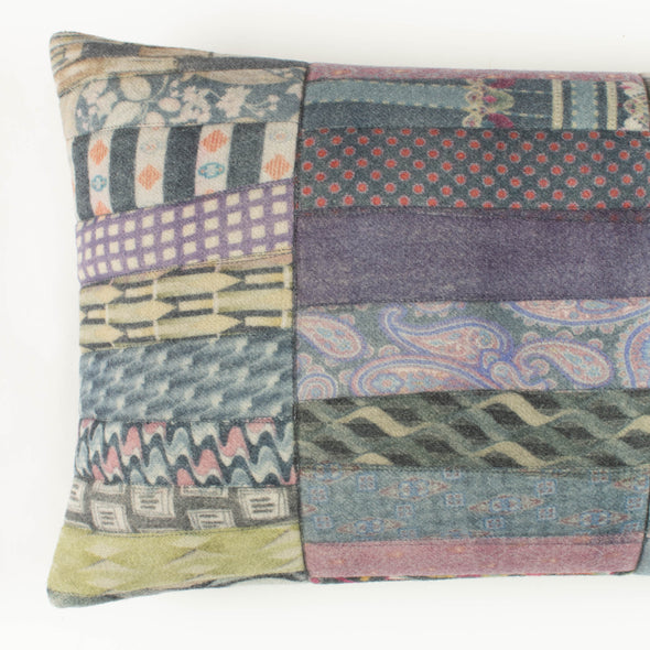 Tie Prints Cushion D • 12x36 Baby Bolster