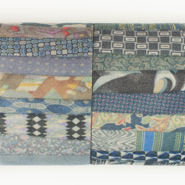 Tie Prints Cushion D • 12x36 Baby Bolster