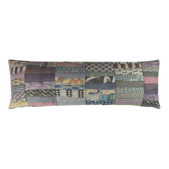 Tie Prints Cushion D • 12x36 Baby Bolster