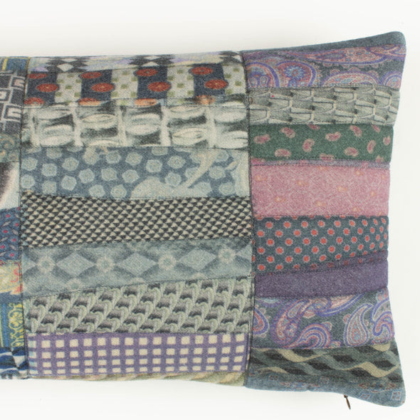 Tie Prints Cushion D • 12x36 Baby Bolster
