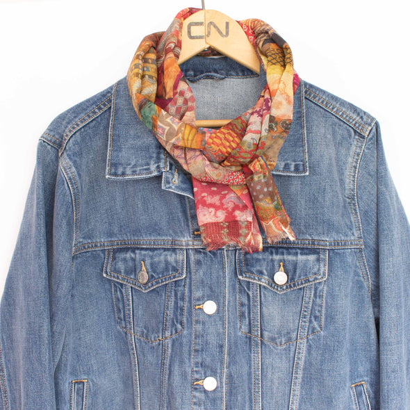 Mini Wool Scarf • C