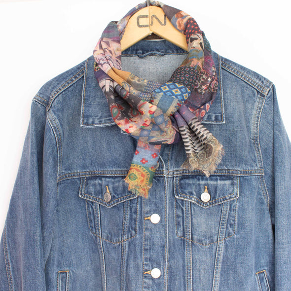 Mini Wool Scarf • E