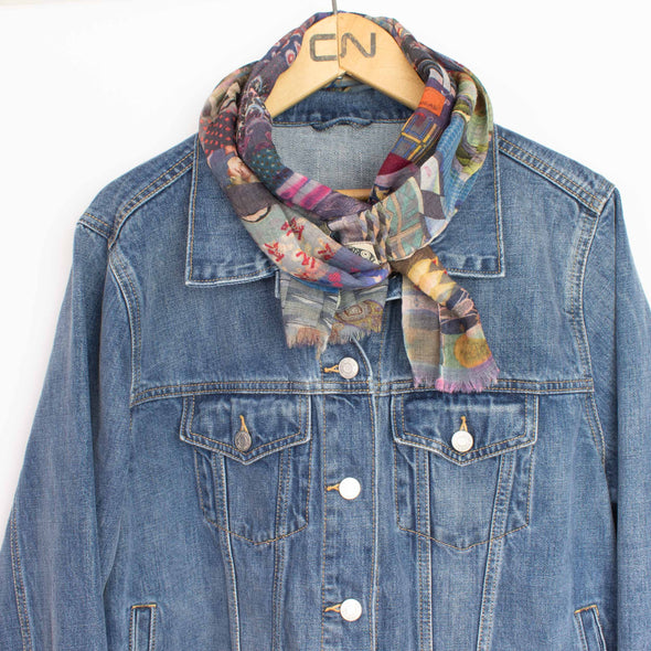 Mini Wool Scarf • F