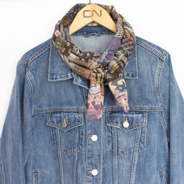 Mini Wool Scarf • G