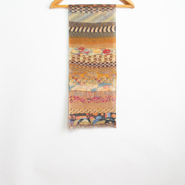 Mini Wool Scarf • C