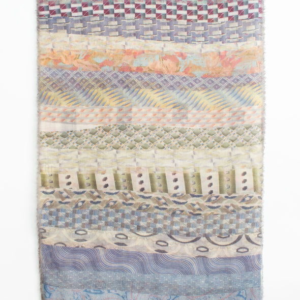 Wool Scarf • Rows N