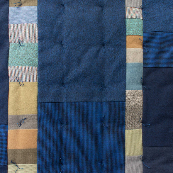 Flannel Wrapped Wool Blanket • F