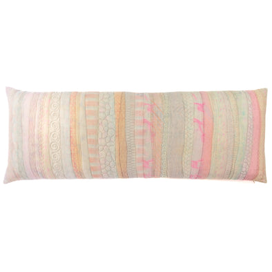 Watercolour Stripes Long Bolster Cushion • 15x40