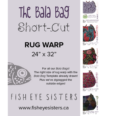 Short-Cut ~ Rug Warp ~ The Bala Bag