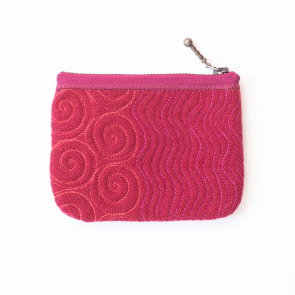 Small Pouch • Red Zipper 6